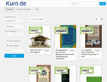 Tablet Screenshot of kurn.de